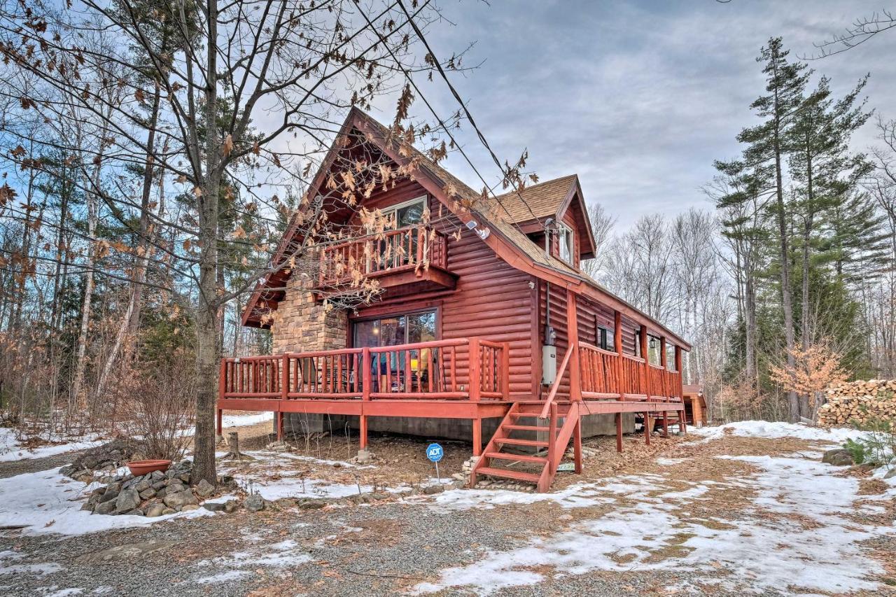 Secluded Johnsburg Retreat With Hot Tub And Fire Pit Villa Exterior foto