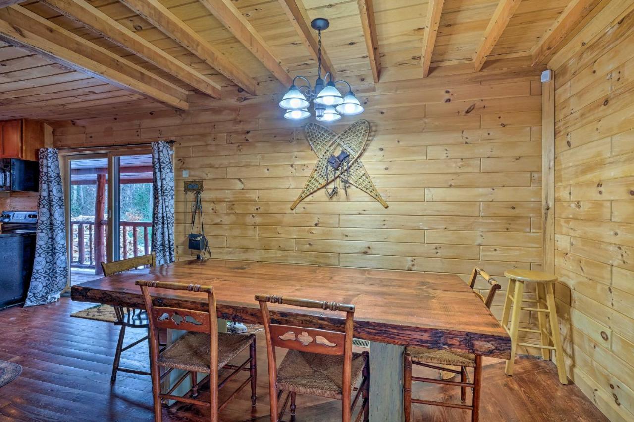 Secluded Johnsburg Retreat With Hot Tub And Fire Pit Villa Exterior foto